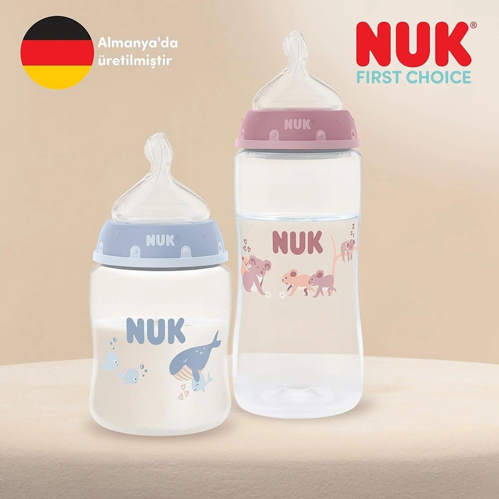 NUK First Choice Biberon PP ( 300 ml ) ( Mavi ) 