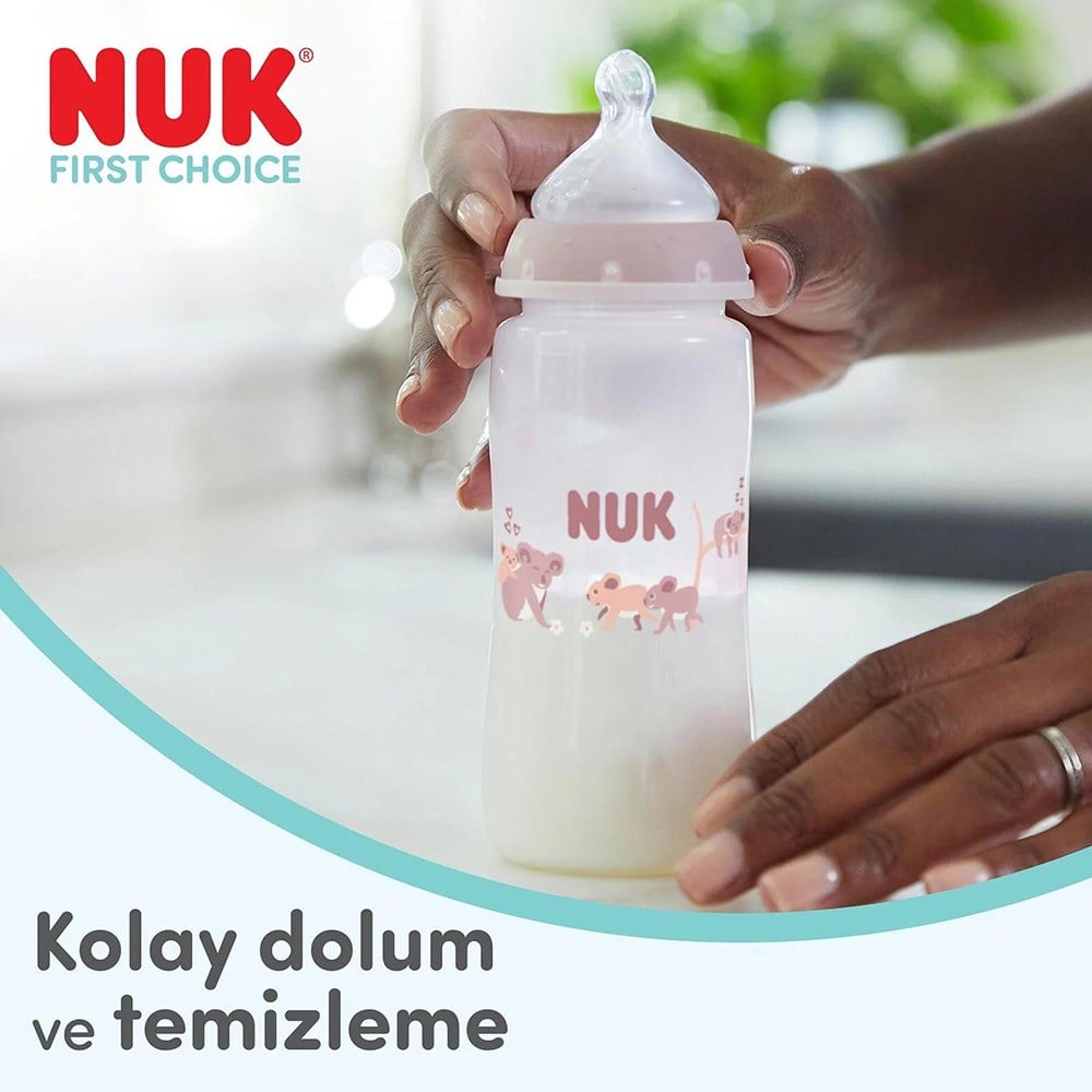 NUK First Choice Biberon PP ( 300 ml ) ( Mavi ) 