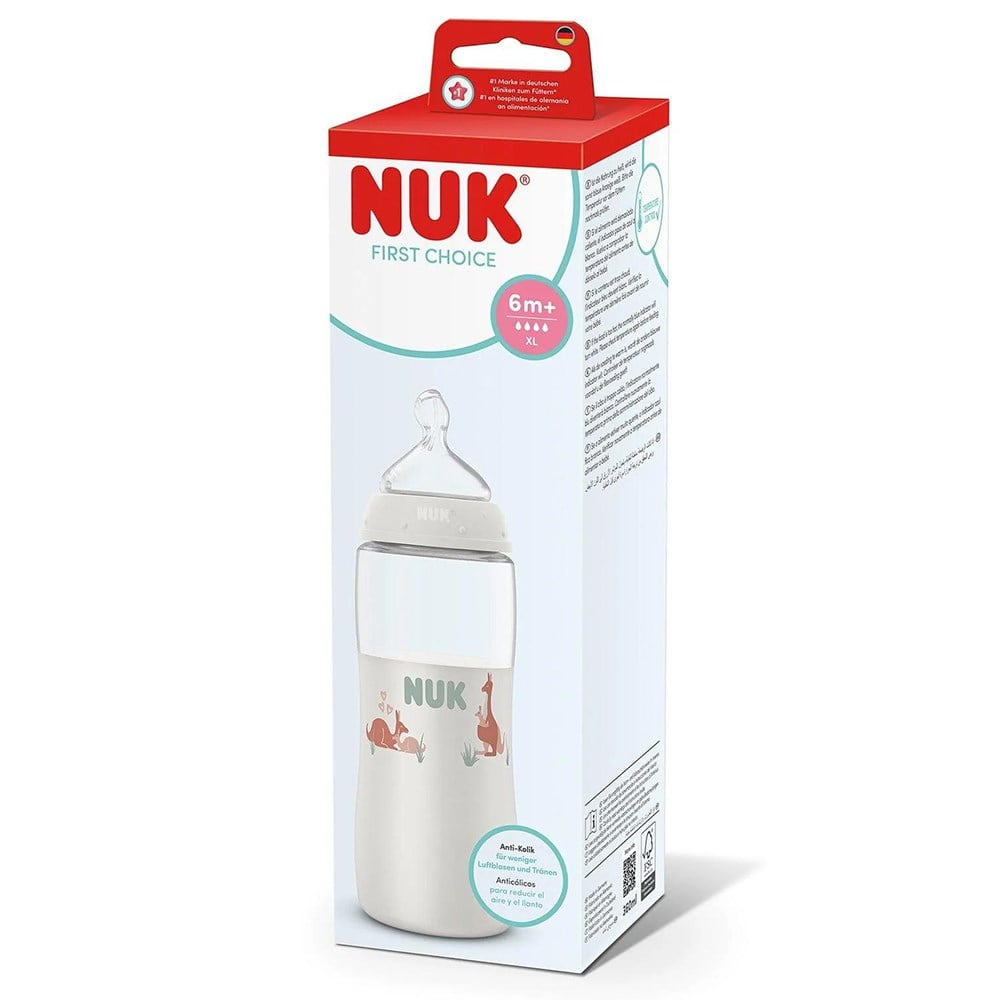 NUK First Choice Biberon PP ( 360 ml ) ( Beyaz )