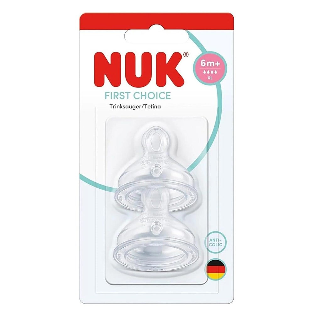 NUK First Choice Silikon Biberon Emziği ( XL )