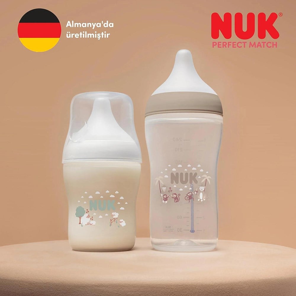 NUK Perfect Match PP Biberon  260 ml ( Bej )  