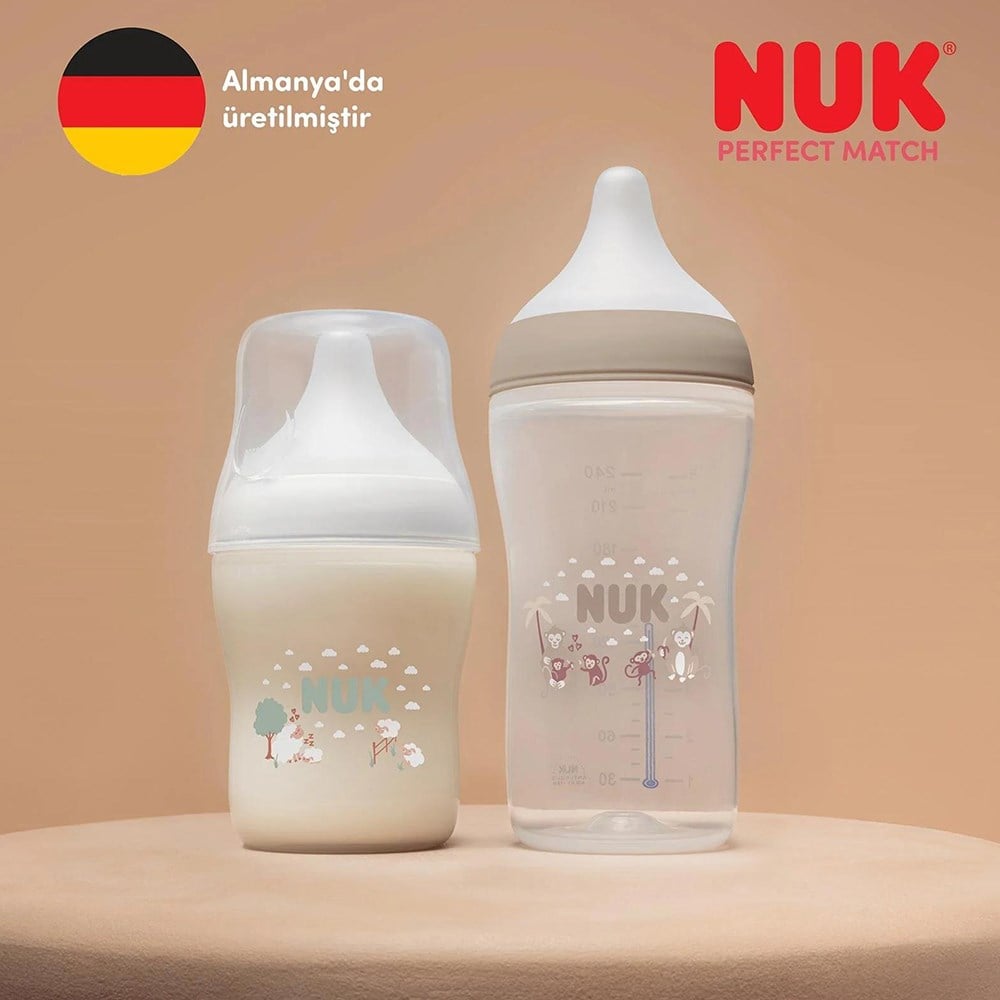 NUK Perfect Match PP Biberon  260 ml ( Mor ) 