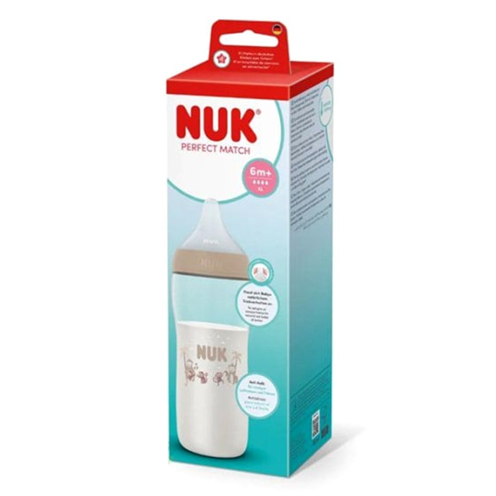 NUK Perfect Match PP Biberon  360 ml ( Bej )  