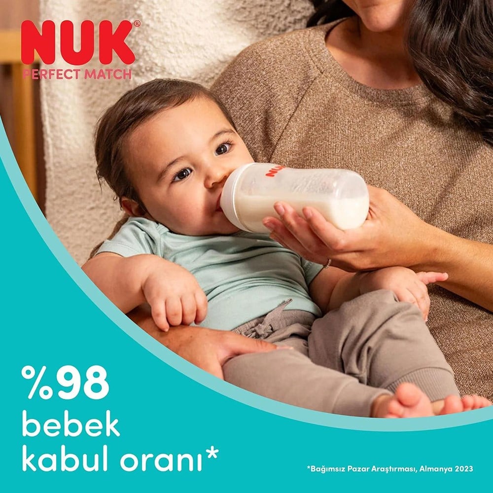 NUK Perfect Match Silikon Biberon Emziği ( S )