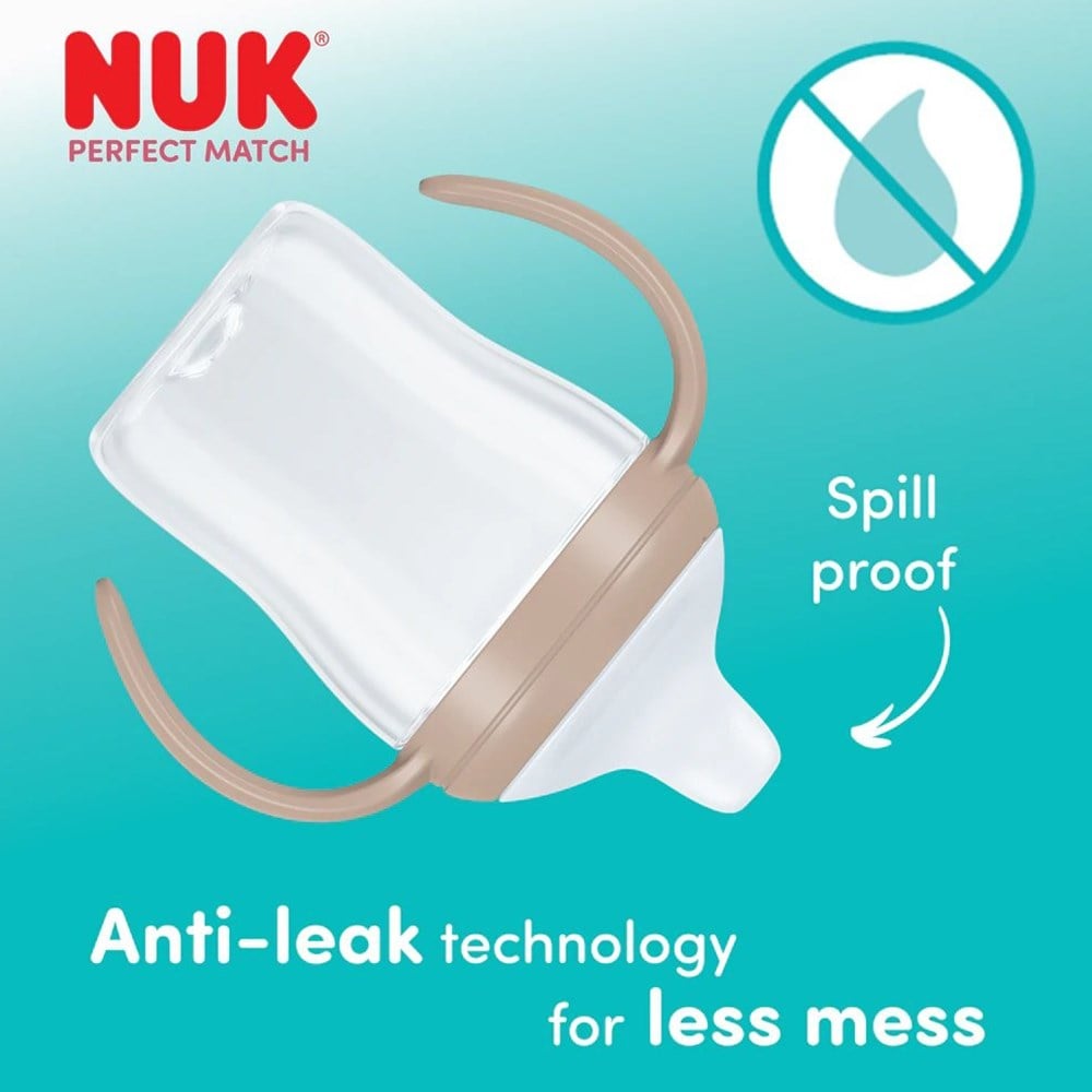 NUK PM Eğitici Alıştırma Bardağı ( 150 ml ) ( Mor ) 