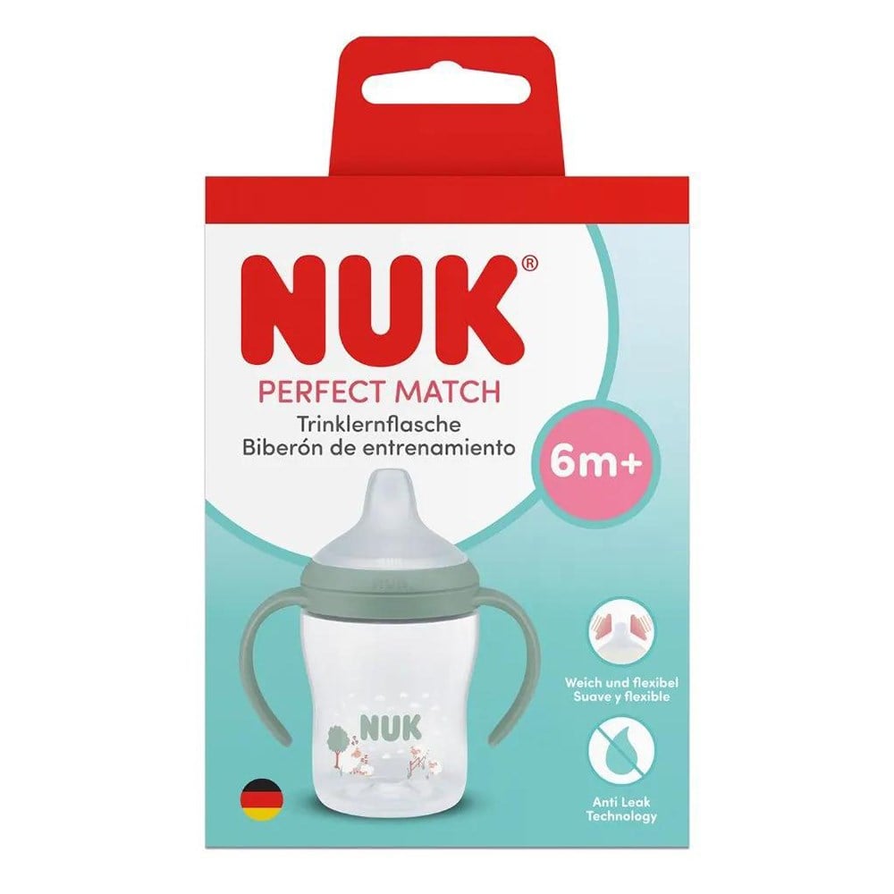 NUK PM Eğitici Alıştırma Bardağı ( 150 ml ) ( Yeşil ) 