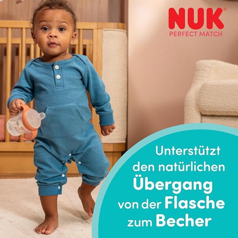NUK PM Eğitici Alıştırma Bardağı ( 150 ml ) ( Yeşil ) 