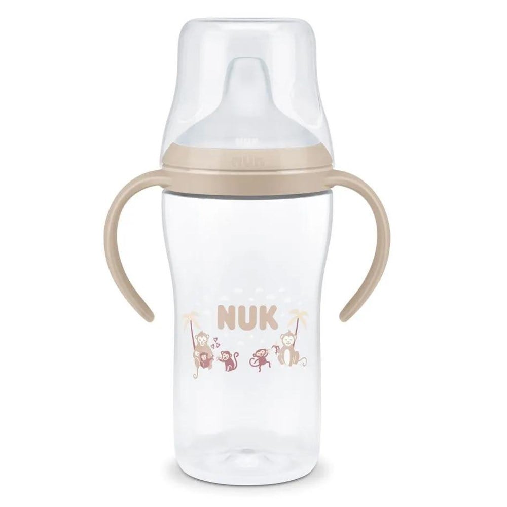 NUK PM Eğitici Alıştırma Bardağı ( 260 ml ) ( Bej )