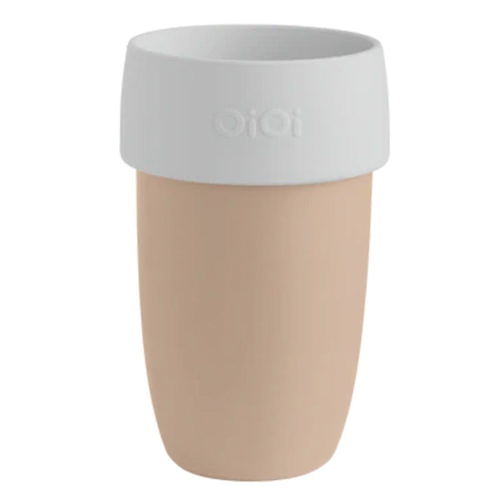 OiOi Alıştırma Bardağı ( Bubble Beige Powder Grey )