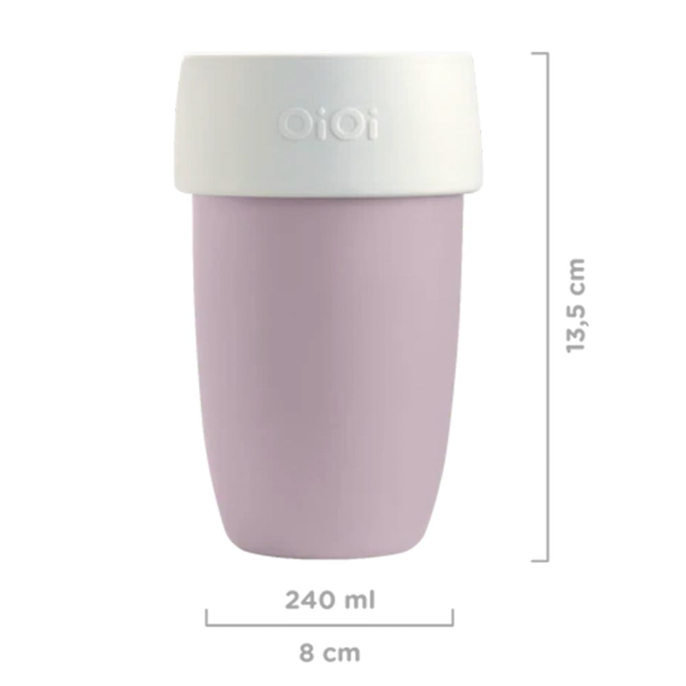 OiOi Alıştırma Bardağı ( Misty Lilac Powder Grey )