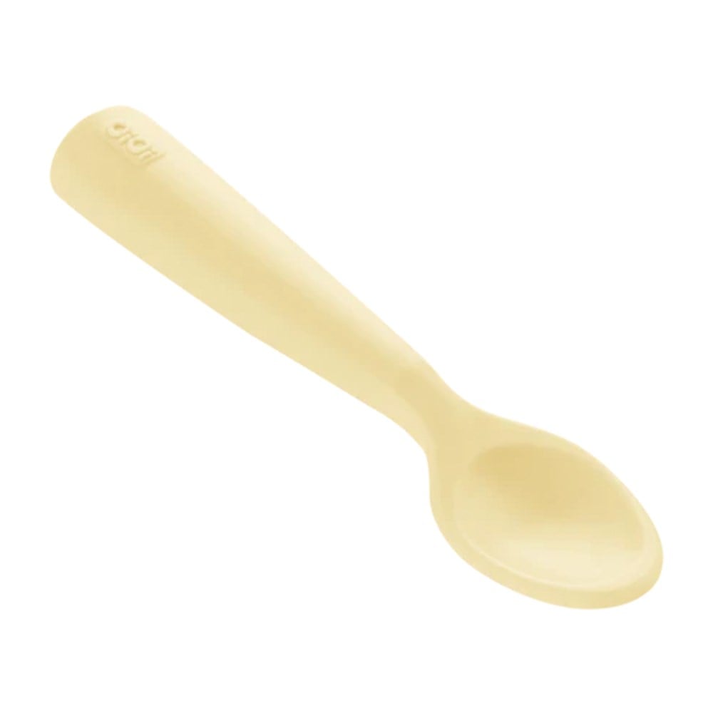 OİOİ Nam Nam 2'li Kaşık ( Yellow / Powder Grey )