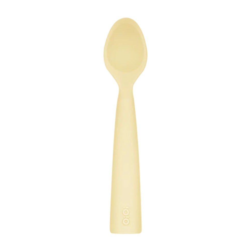 OİOİ Nam Nam 2'li Kaşık ( Yellow / Powder Grey )
