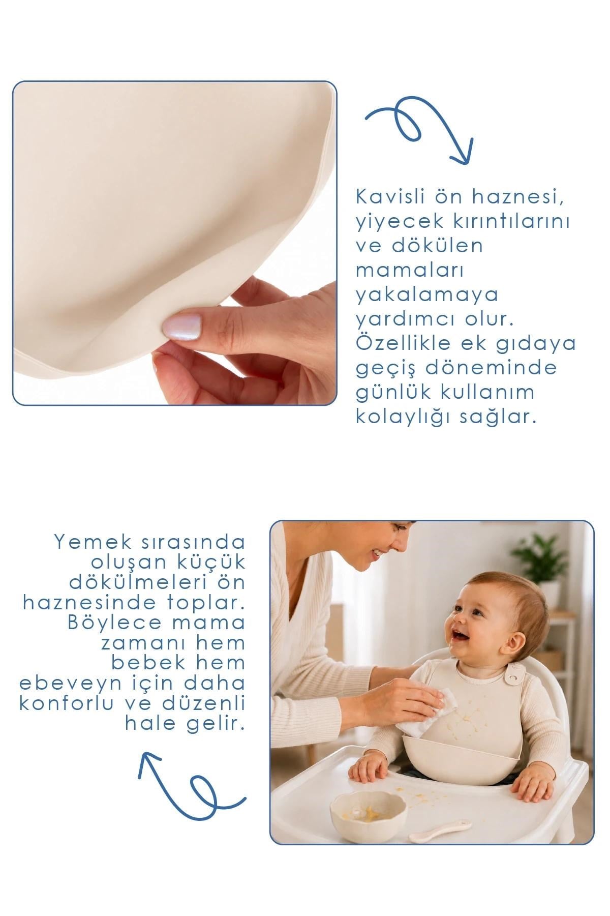 Önlük...Mini Silikon