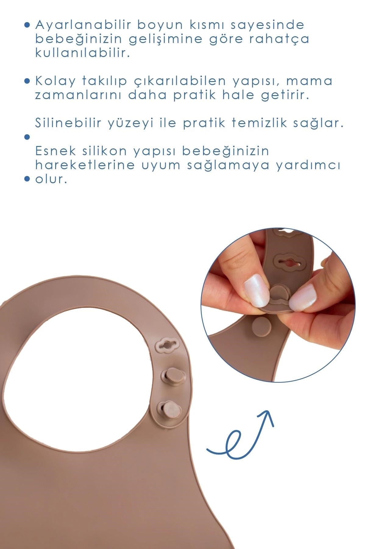 Önlük...Mini Silikon