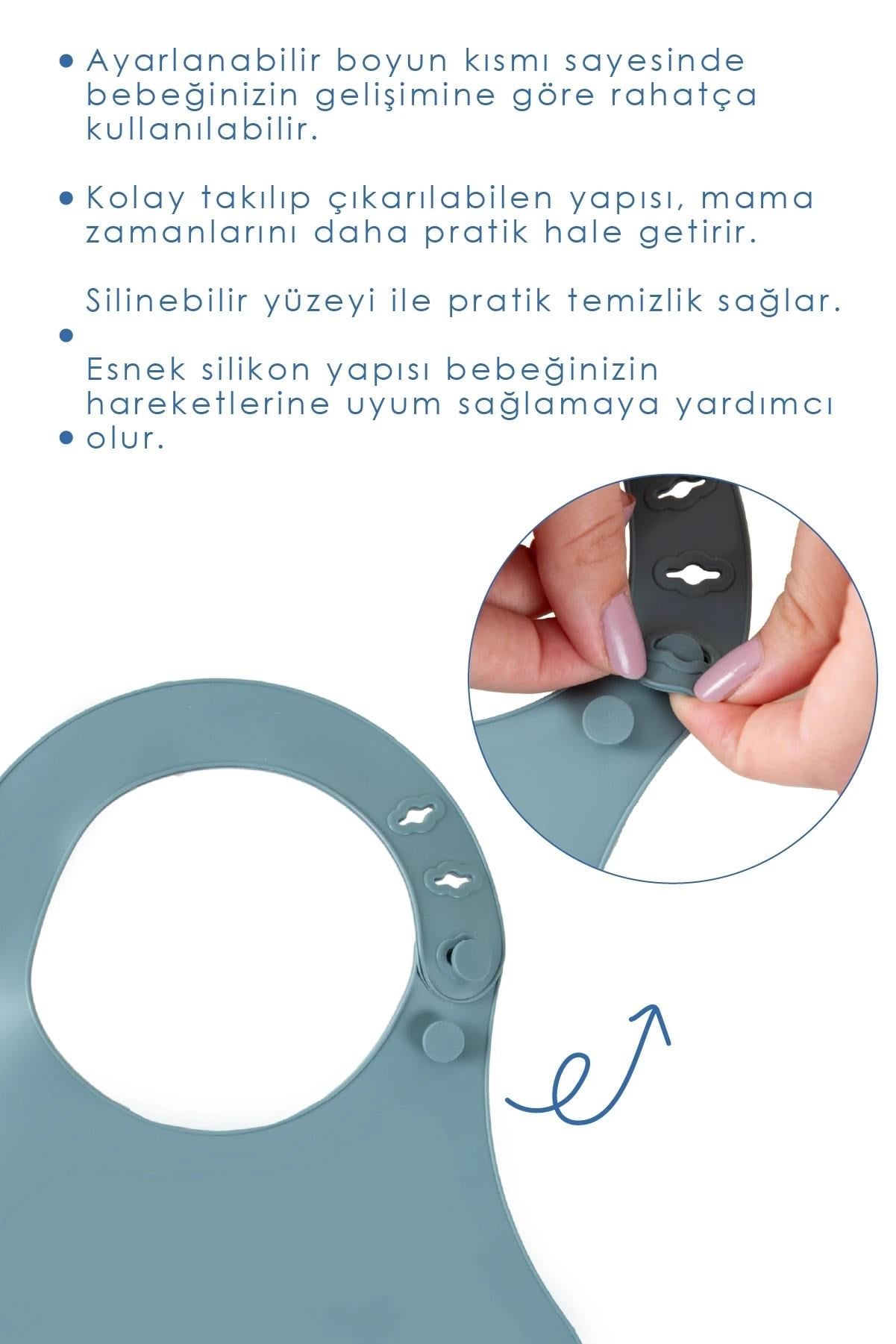Önlük...Mini Silikon