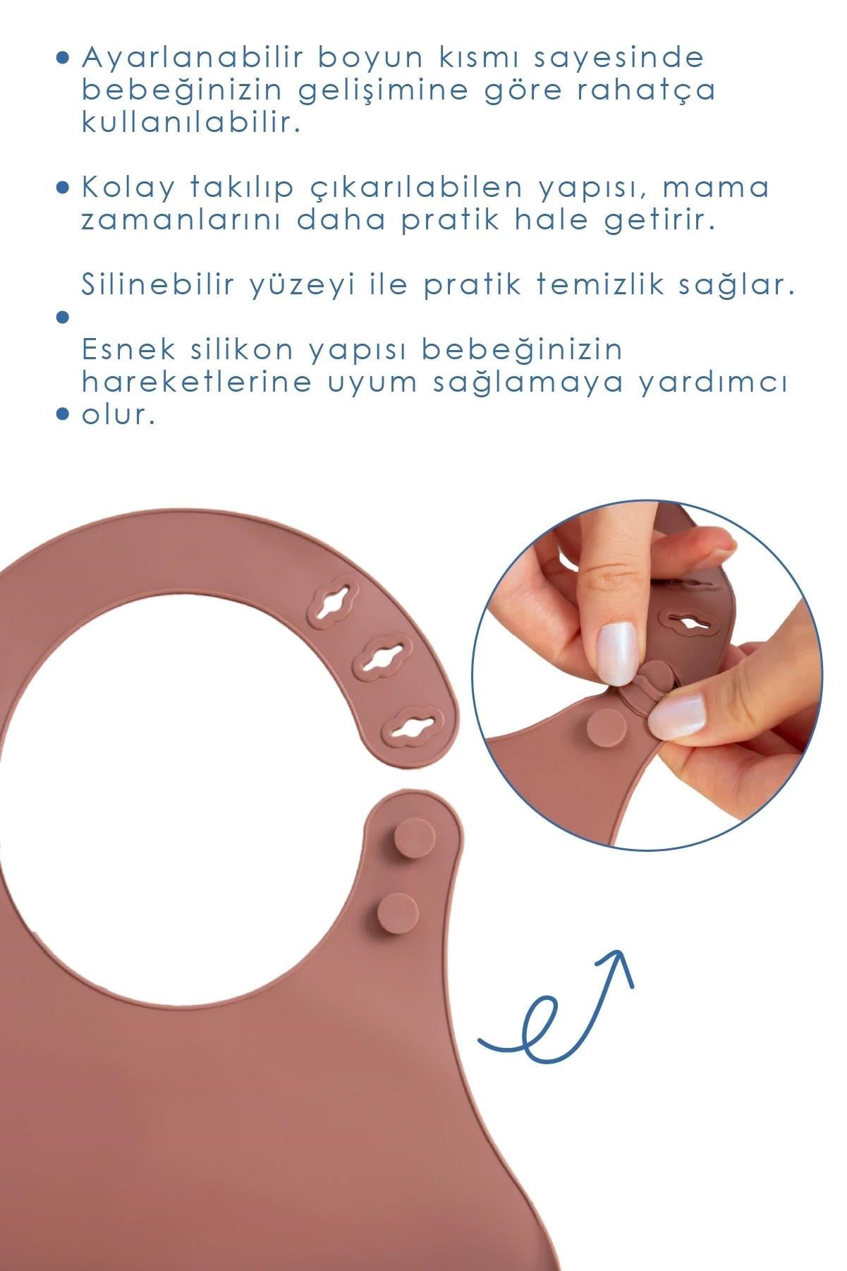 Önlük...Mini Silikon
