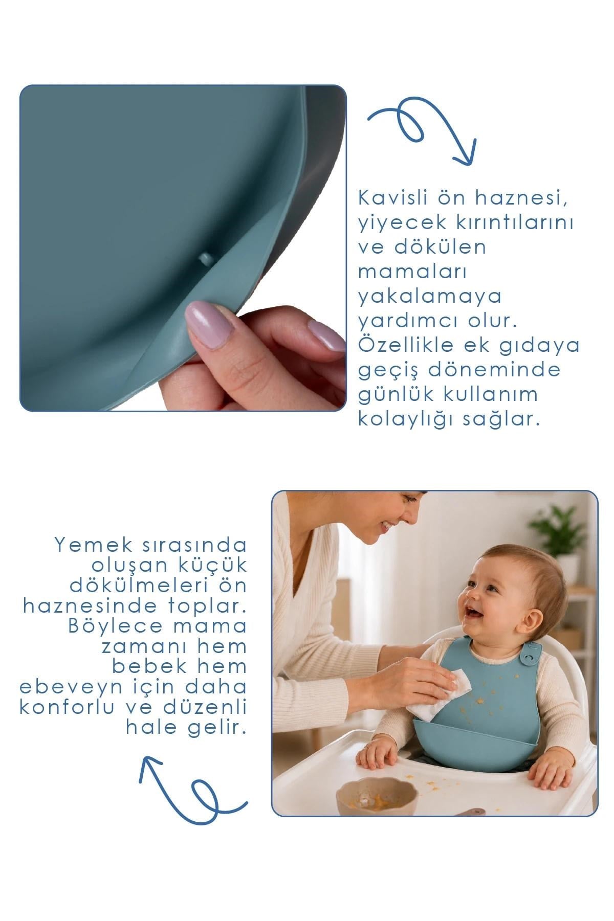 Önlük...Mini Silikon