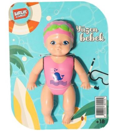 Oyuncak...Yüzen Bebek Kartelada