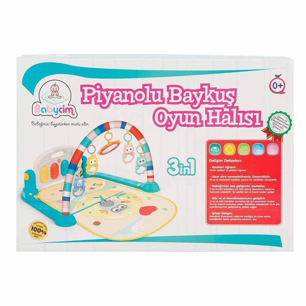 Oyuncak...Babycim Baykuşlu Pianolu Oyun Halısı