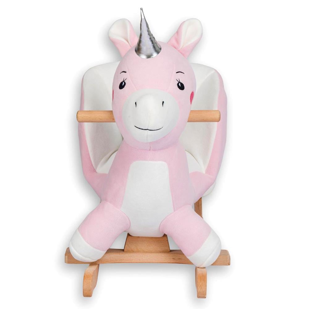 Peluş  Ahşap Sallanır Unicorn