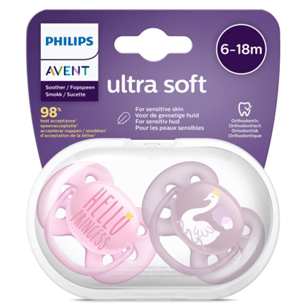 Philips Avent Emzik Ultra Soft 6-18 Ay Kız