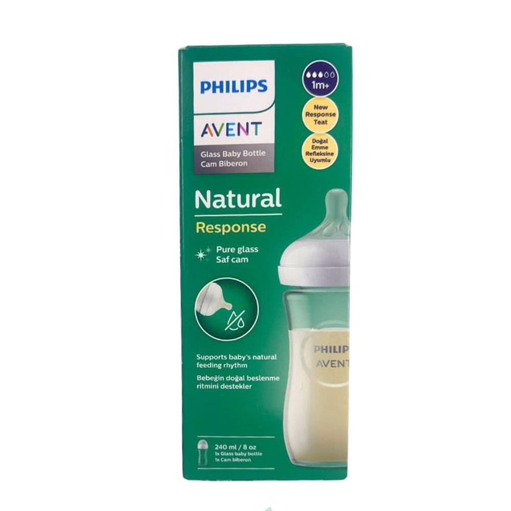 Philips Avent Natural Cam Biberon 240 Ml Tekli