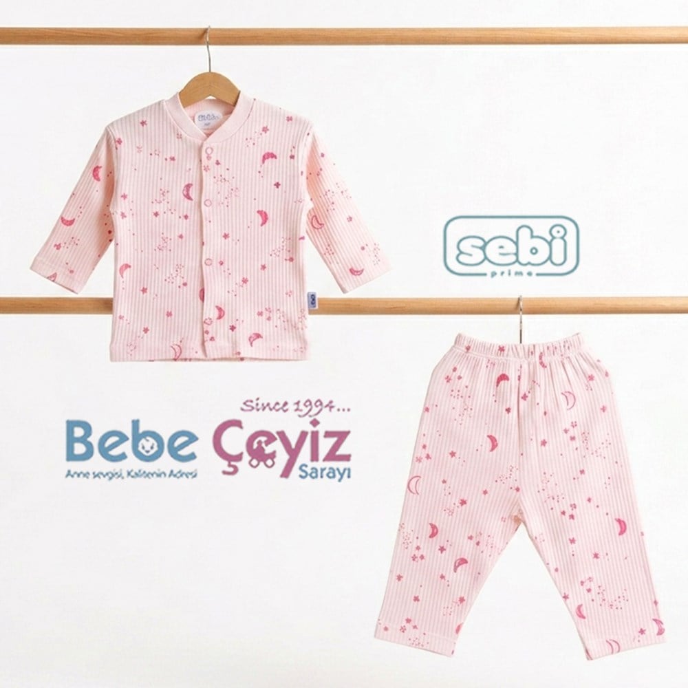 Pijama Takım...Ay Yıldız 3-12 Ay gurubu
