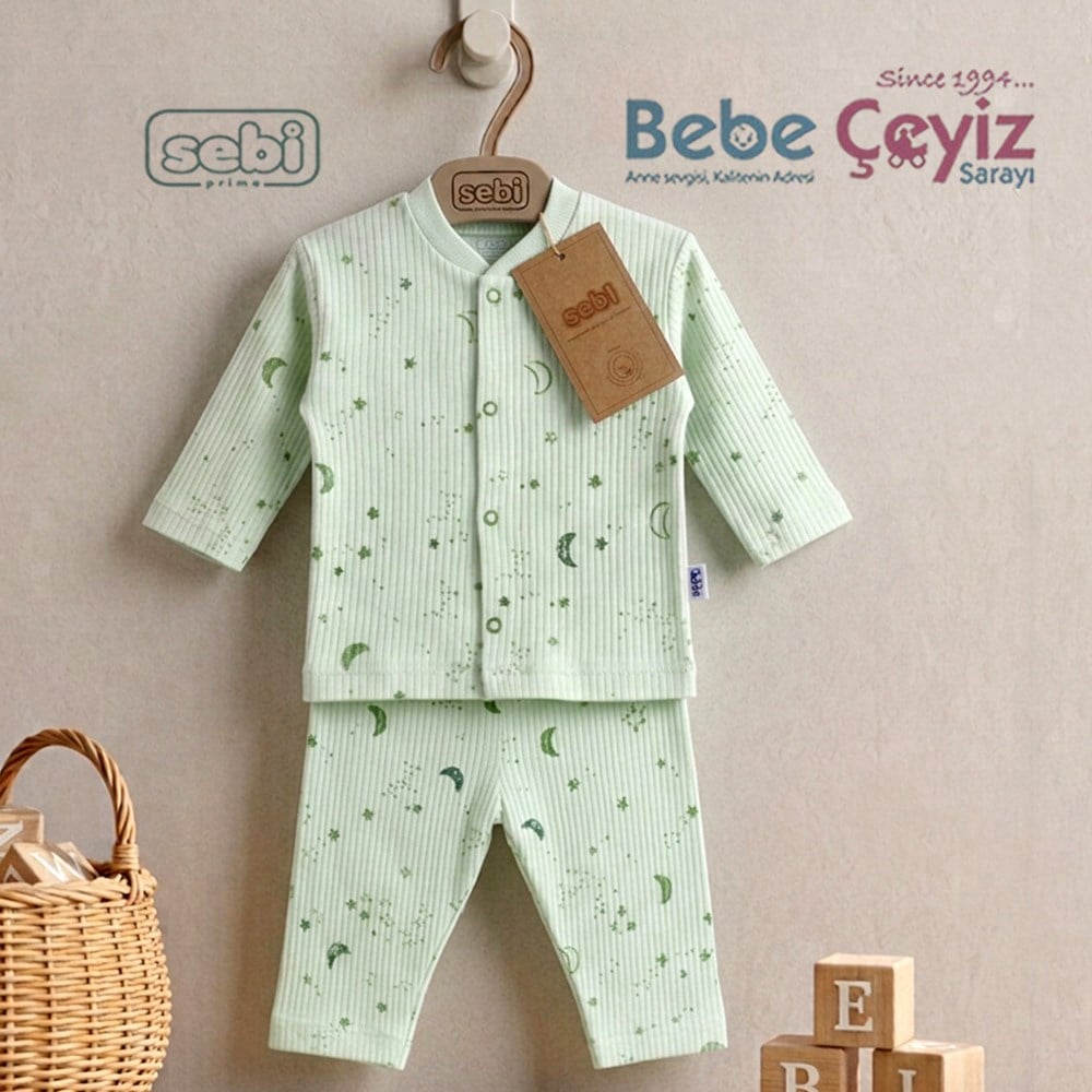 Pijama Takım...Ay Yıldız 3-12 Ay gurubu