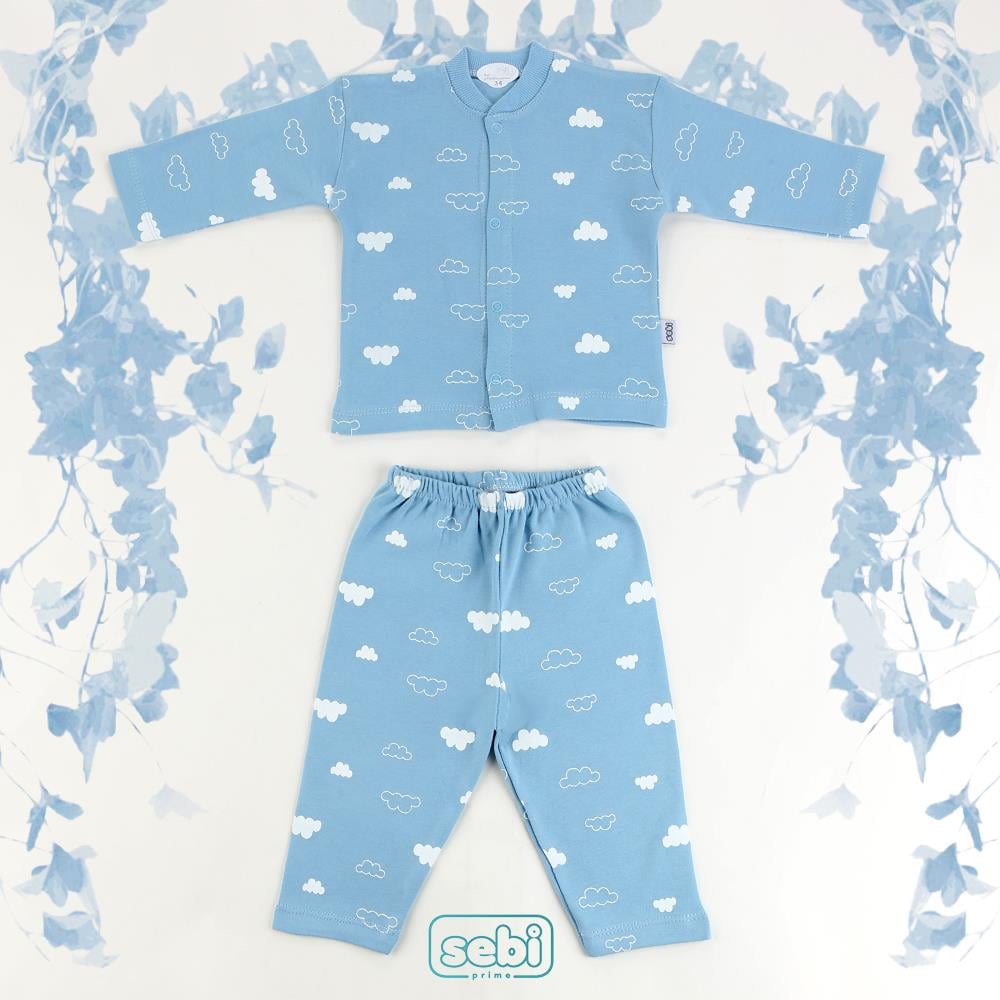 Pijama Takım...Bulutlu 3-12 Ay gurubu