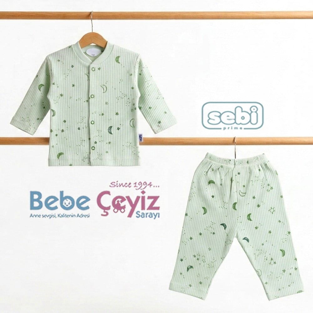 Pijama Takım...Ay Yıldız 3-12 Ay gurubu