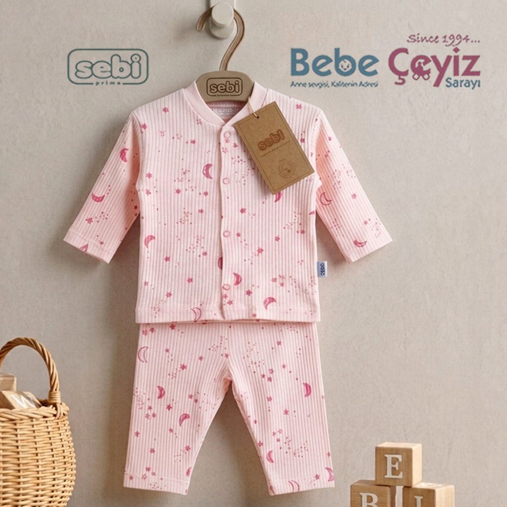Pijama Takım...Ay Yıldız 3-12 Ay gurubu