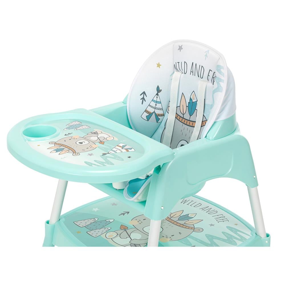 Safe Line Pocket Çalışma Masalı Mama Sandalyesi Yeşil