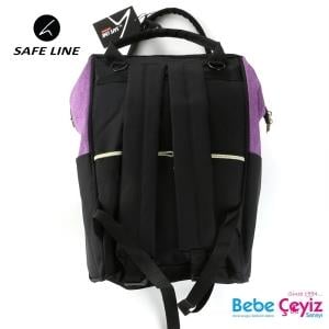 Safe Line Sırt Çantası (Siyah-Kahve)