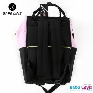 Safe Line Sırt Çantası (Siyah-Kahve)