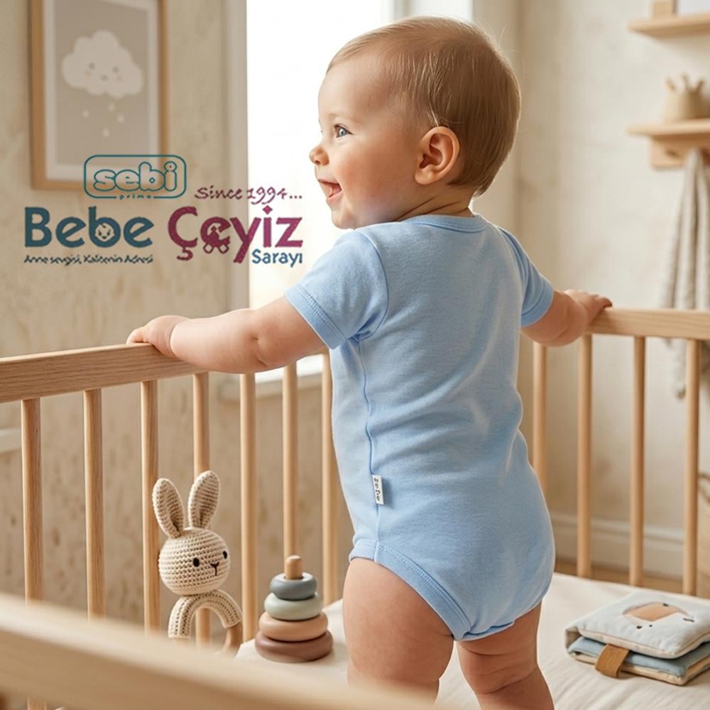 Sebi 3'Lü Kısa Kol Badi
