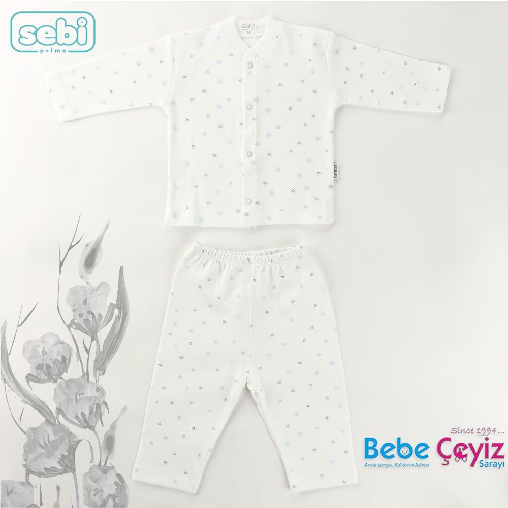 SEBİ Mini Çiçekli Pijama Takım