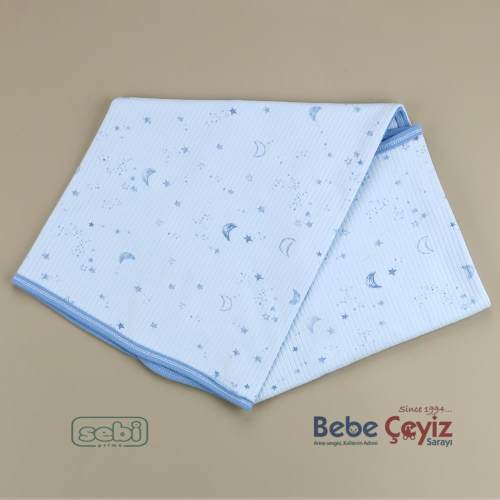 SEBİ PRİME Ay Yıldız Çift Kat Battaniye