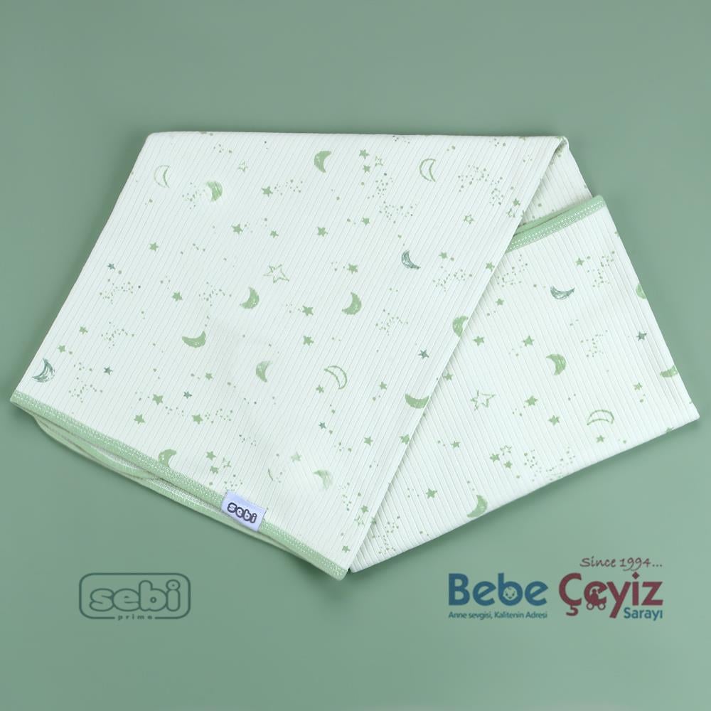 SEBİ PRİME Ay Yıldız Çift Kat Battaniye