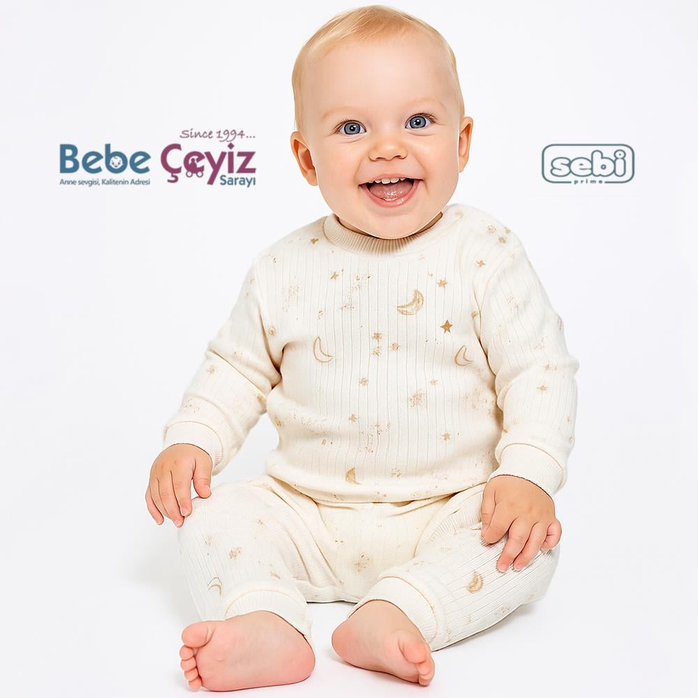 SEBİ PRİME Ay Yıldız Pijama Takımı