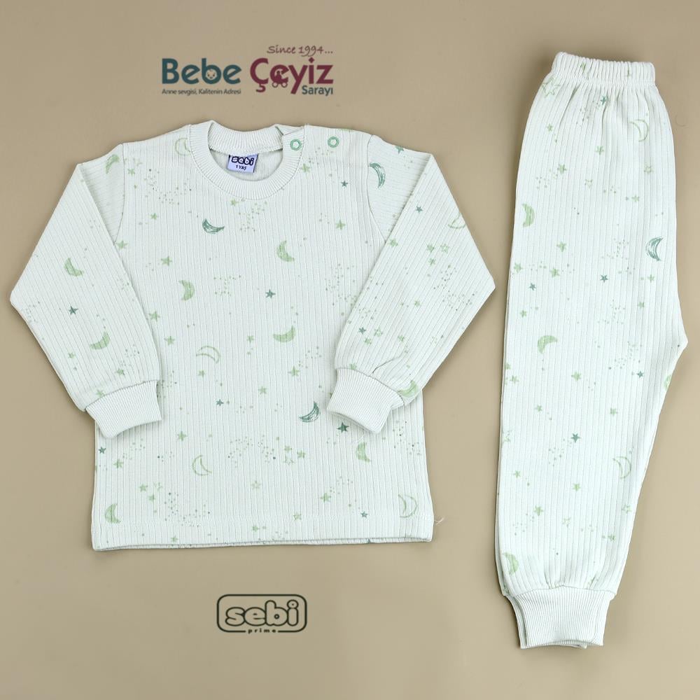 SEBİ PRİME Ay Yıldız Pijama Takımı