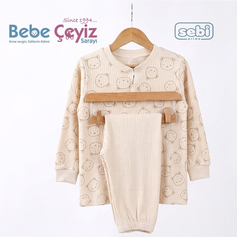 SEBİ PRİME Ayıcık Pijama Takımı