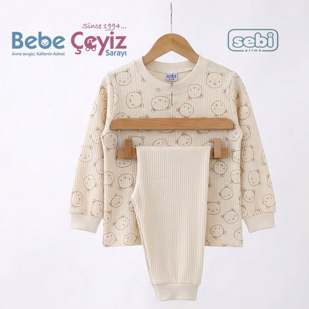 SEBİ PRİME Ayıcık Pijama Takımı