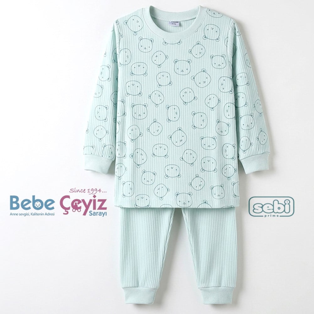 SEBİ PRİME Ayıcık Pijama Takımı