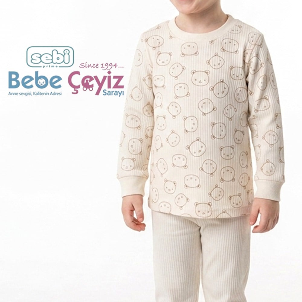 SEBİ PRİME Ayıcık Pijama Takımı