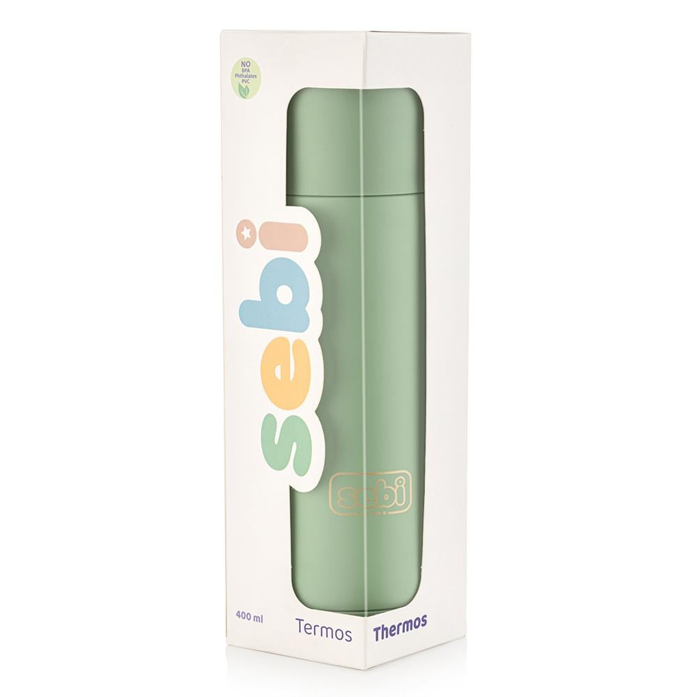 SEBİ PRIME Çelik Termos 400 ml (Yeşil)