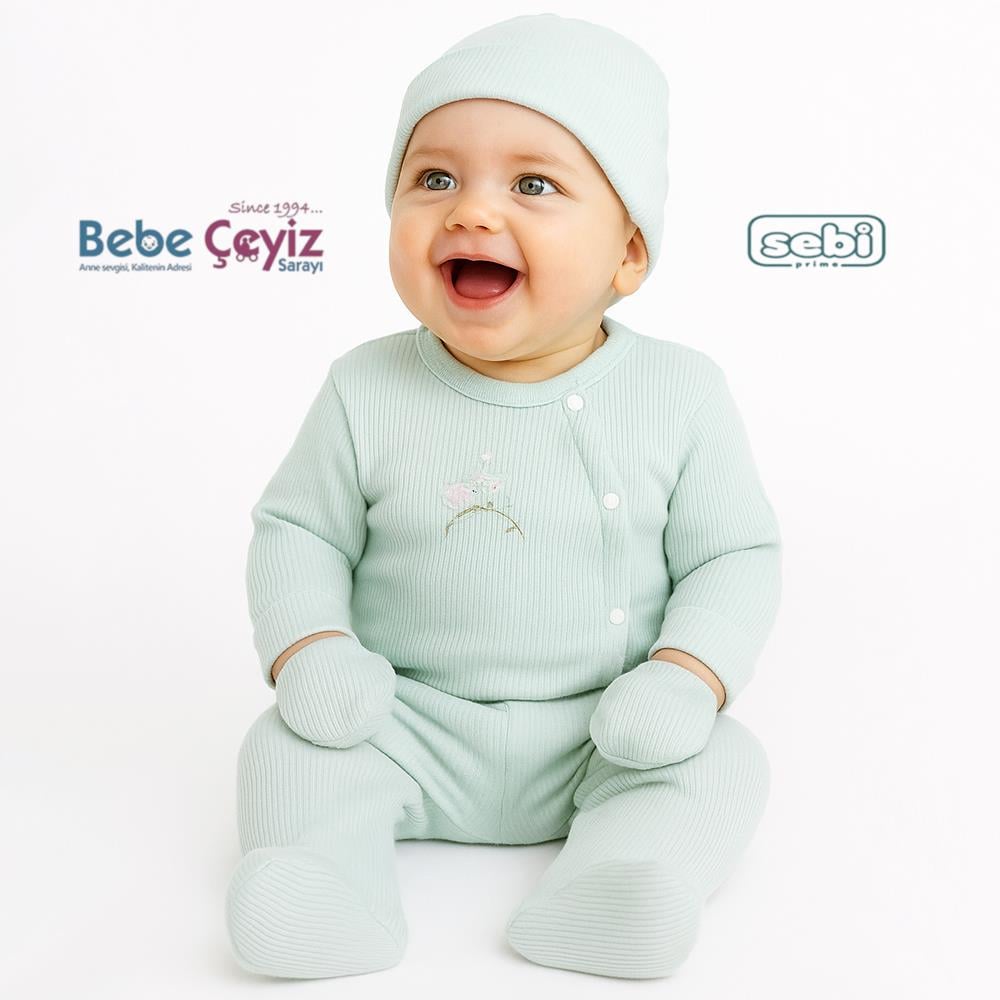 SEBİ PRİME Daldaki Kuş  5'li Hastane Çıkışı ( Yeşil )