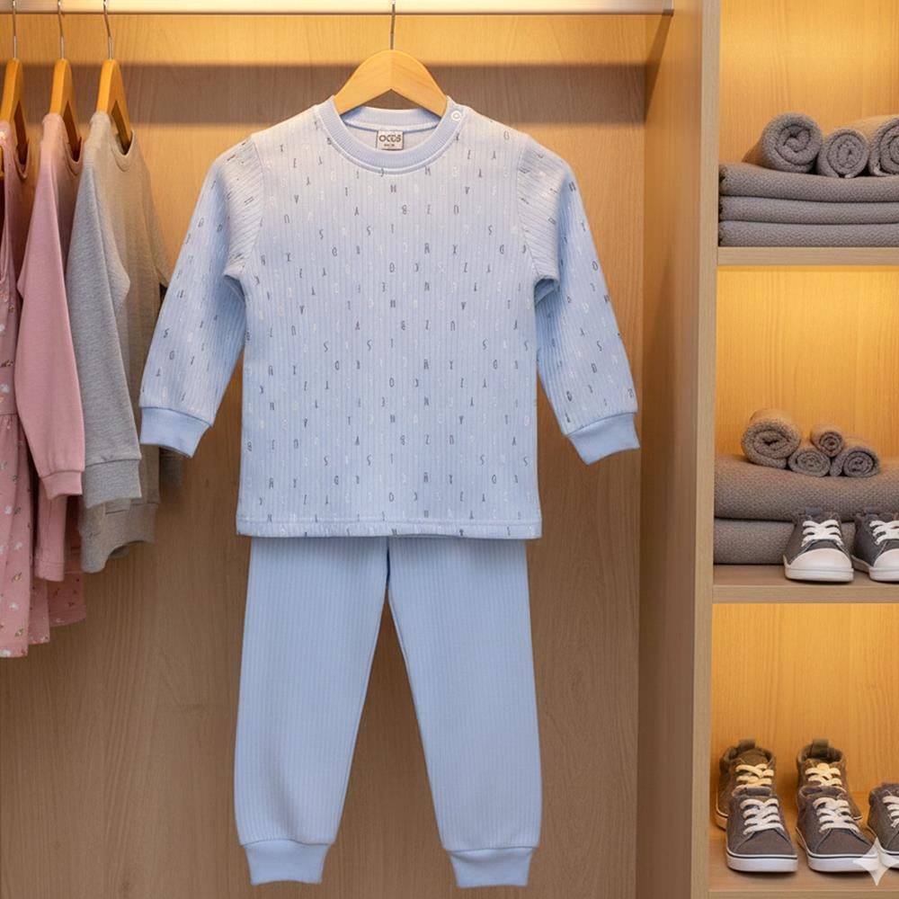 SEBİ PRİME Harfli Pijama Takımı 