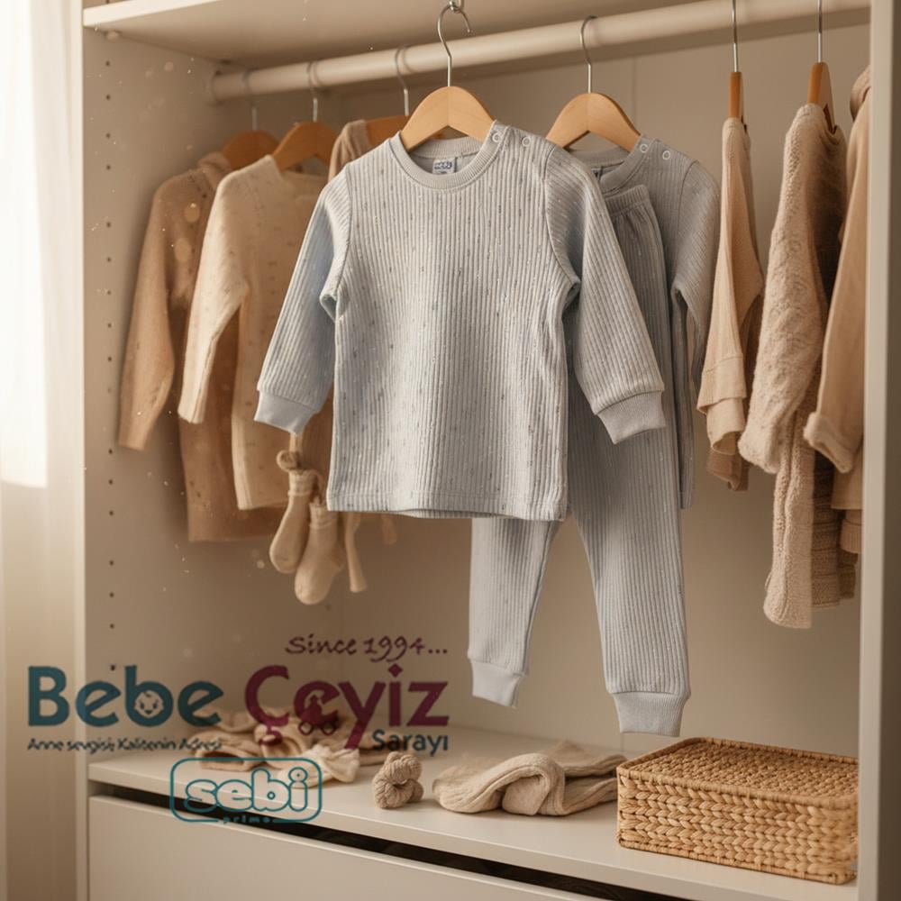 SEBİ PRİME Harfli Pijama Takımı 