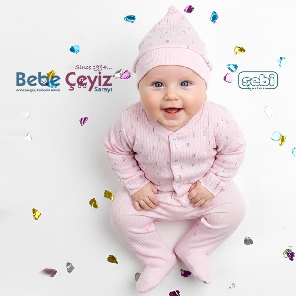 SEBİ PRİME Harfli Pijama Takımı ( 0-3 Ay )