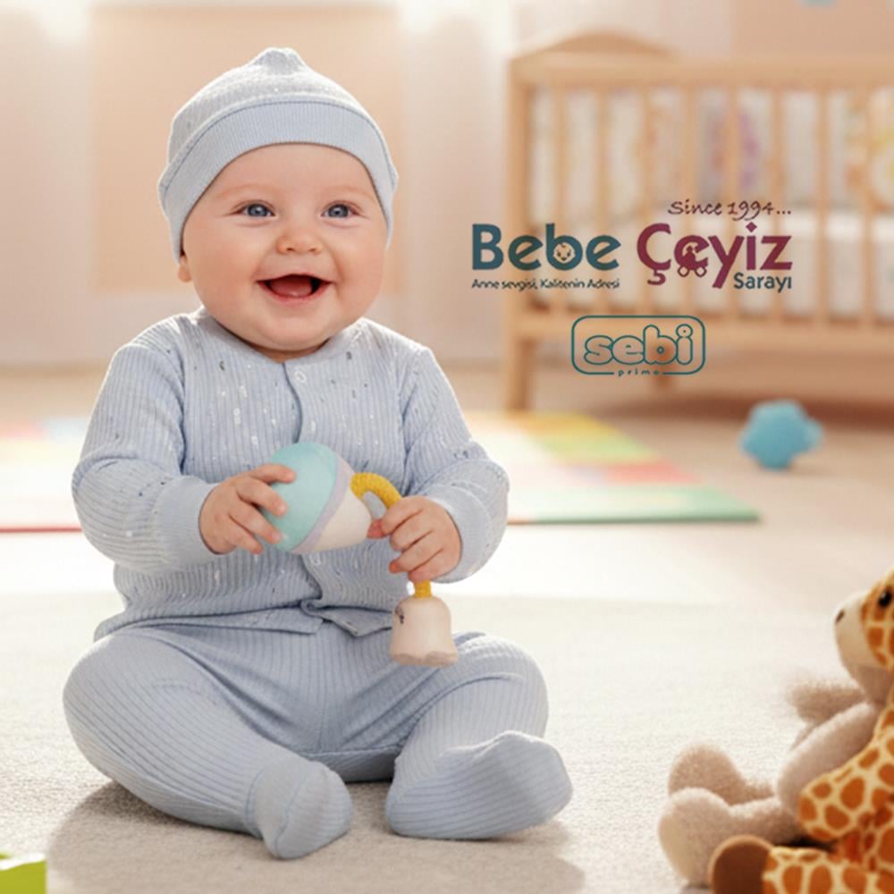 SEBİ PRİME Harfli Pijama Takımı ( 0-3 Ay )